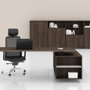 Mesa Executiva em L com Módulos