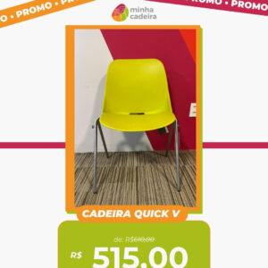 Cadeira Quick Fixa Pé em V