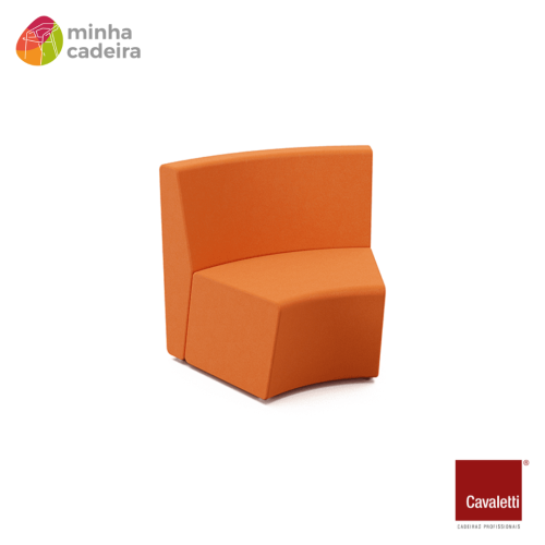 Sofá Spin Módulo Curvo Externo 45°